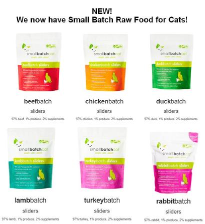 small batch cat food